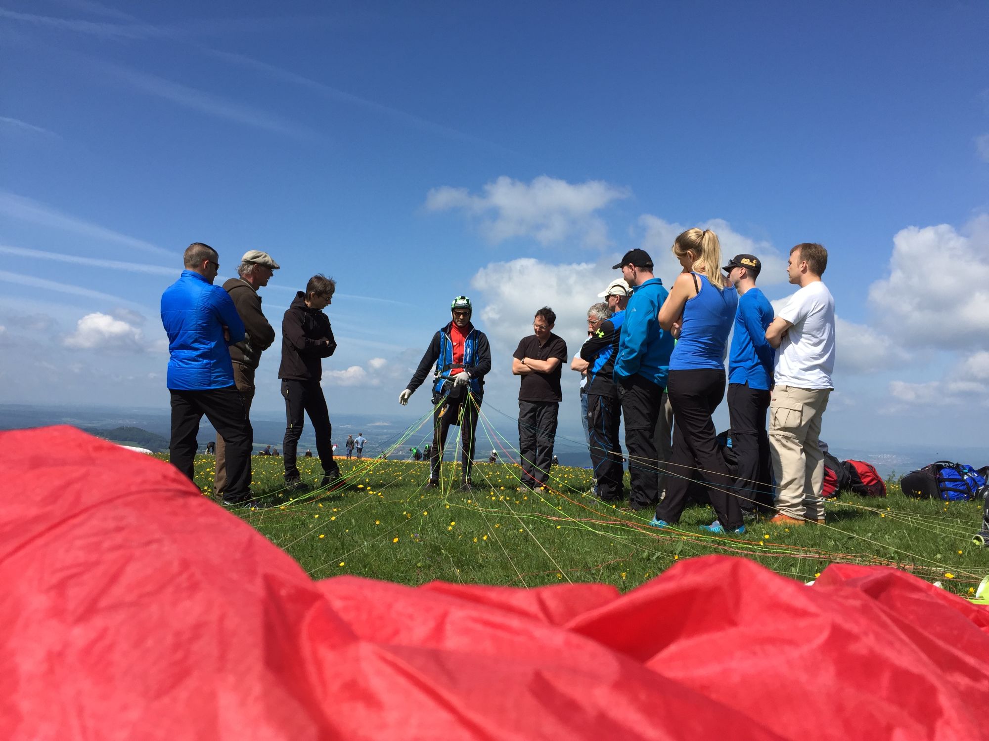 Groundhandling-Kurs auf der Wasserkuppe